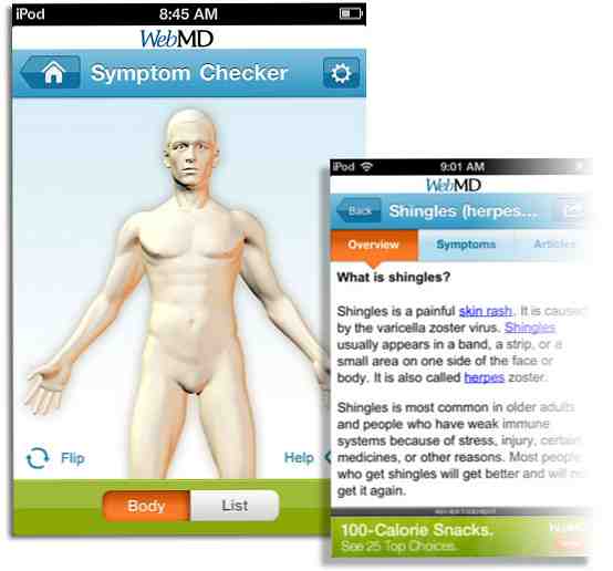 Bär medicinsk information i handflatan med WebMD [iOS] / iPhone och iPad